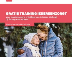 Gratis training voor iedereen die voor een naaste zorgt